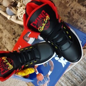 Black and Red Men's Shoes